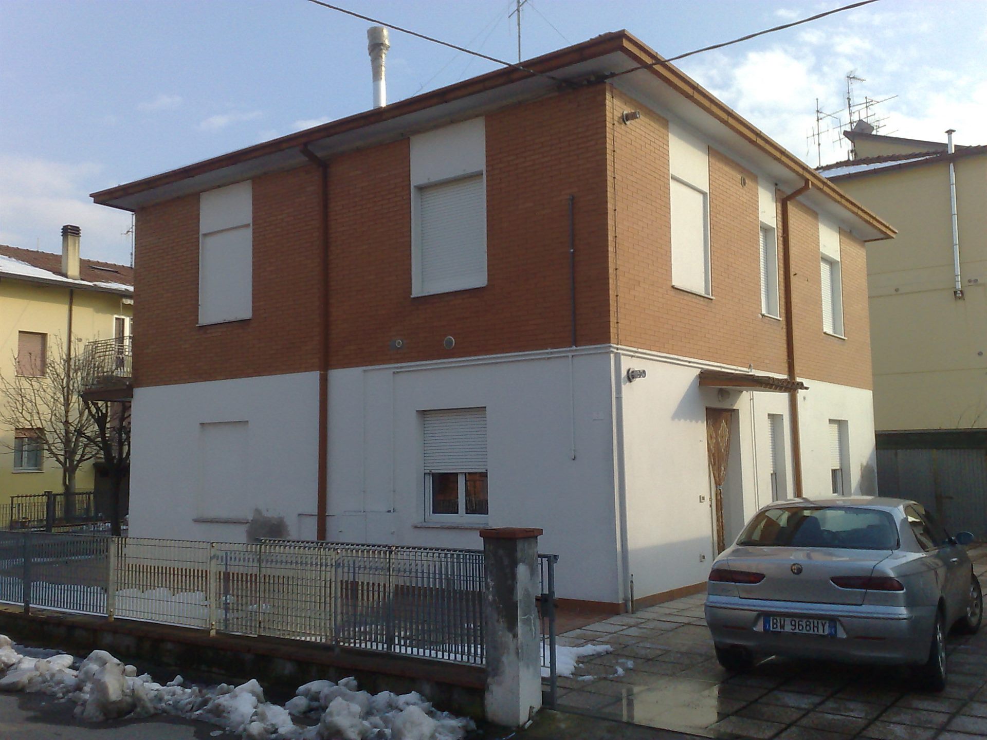 Fabbricato prima della sopraelevazione