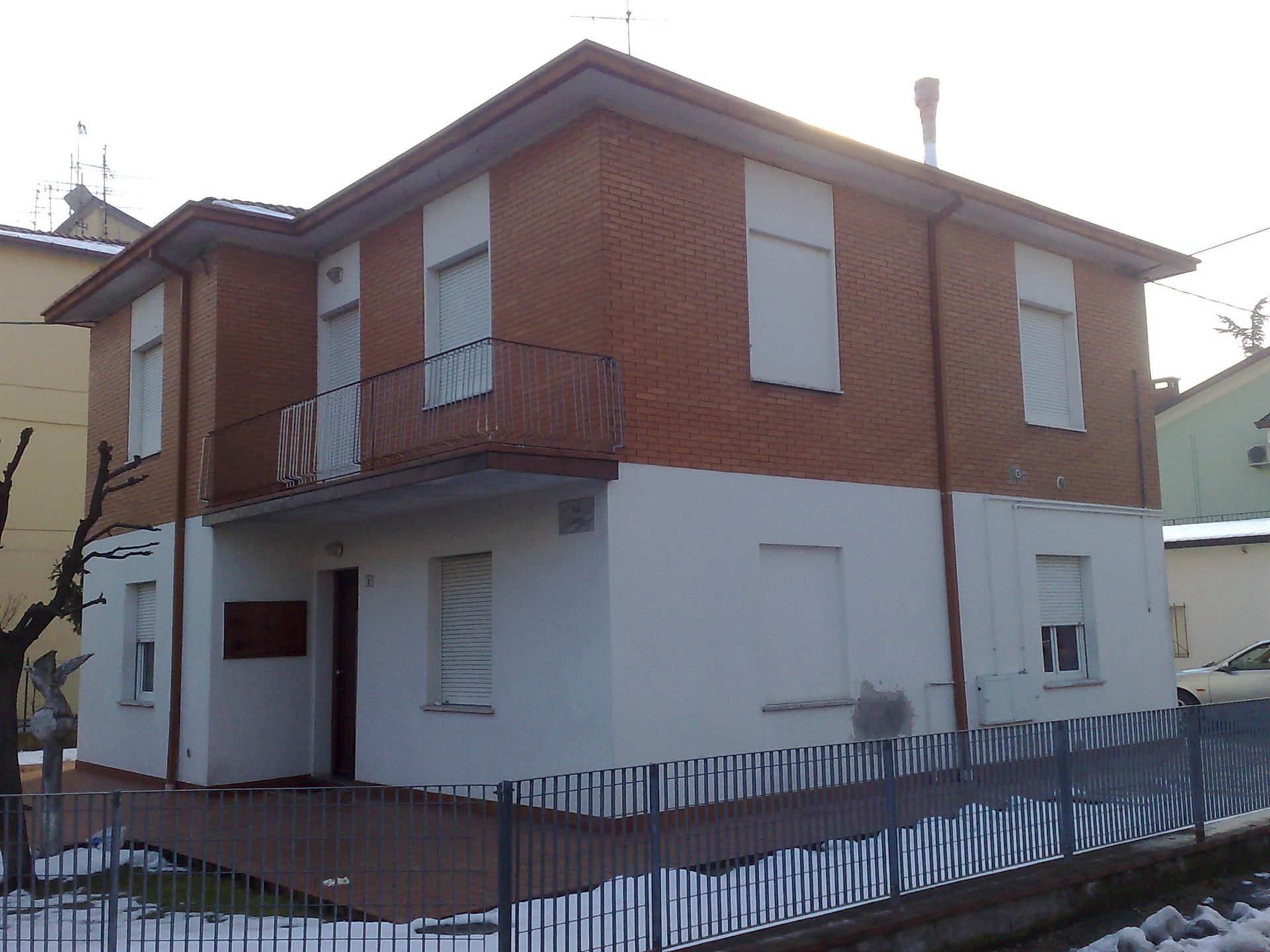 Fabbricato prima della sopraelevazione, altra vista